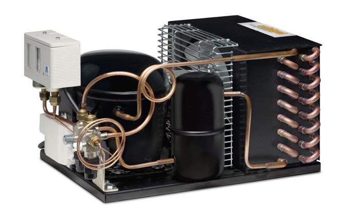 Unidad de condensación de aire acondicionado